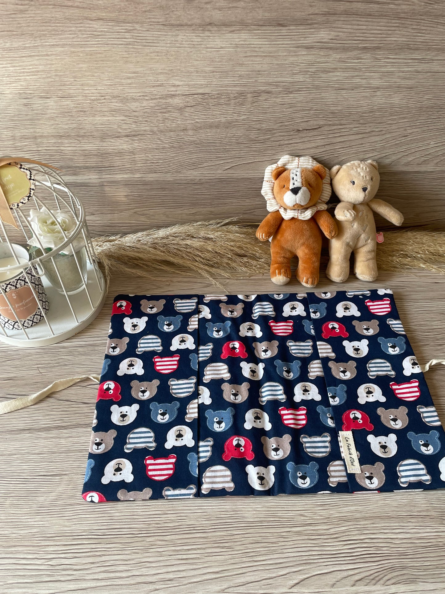 Protège carnet de santé - Ours