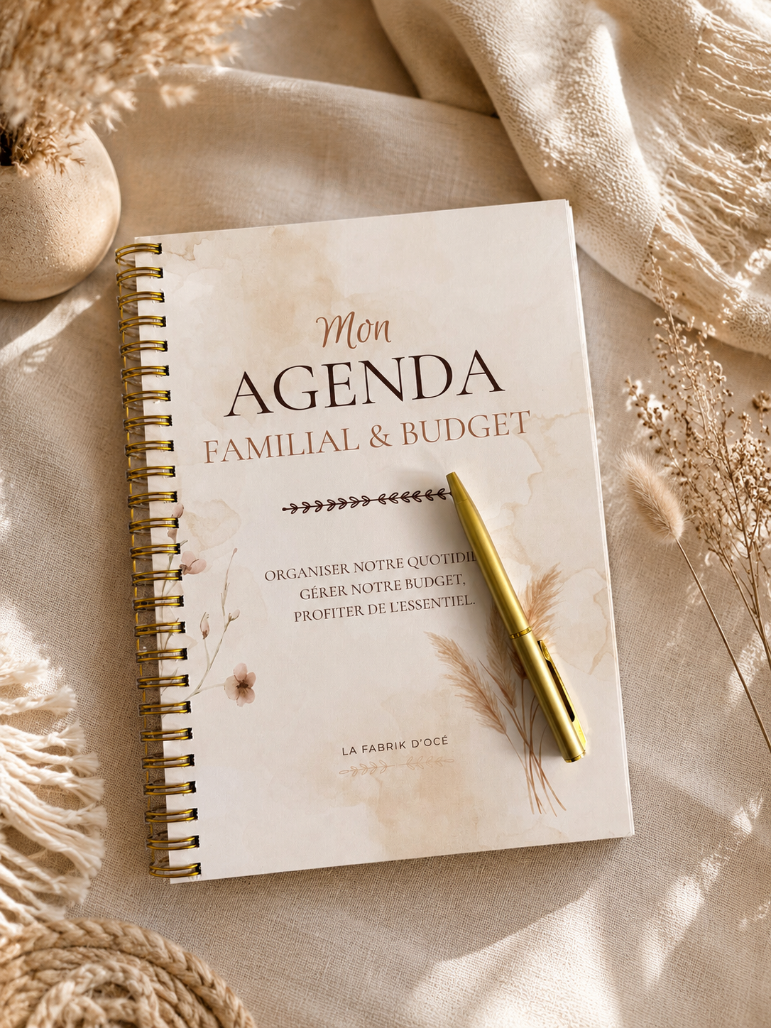 Agenda Familial & Budget | Organisation familiale, budget et projets