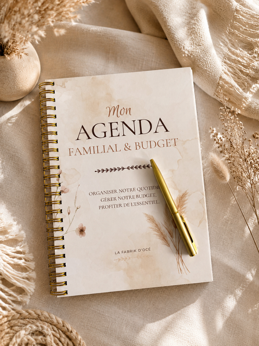 Agenda Familial & Budget | Organisation familiale, budget et projets
