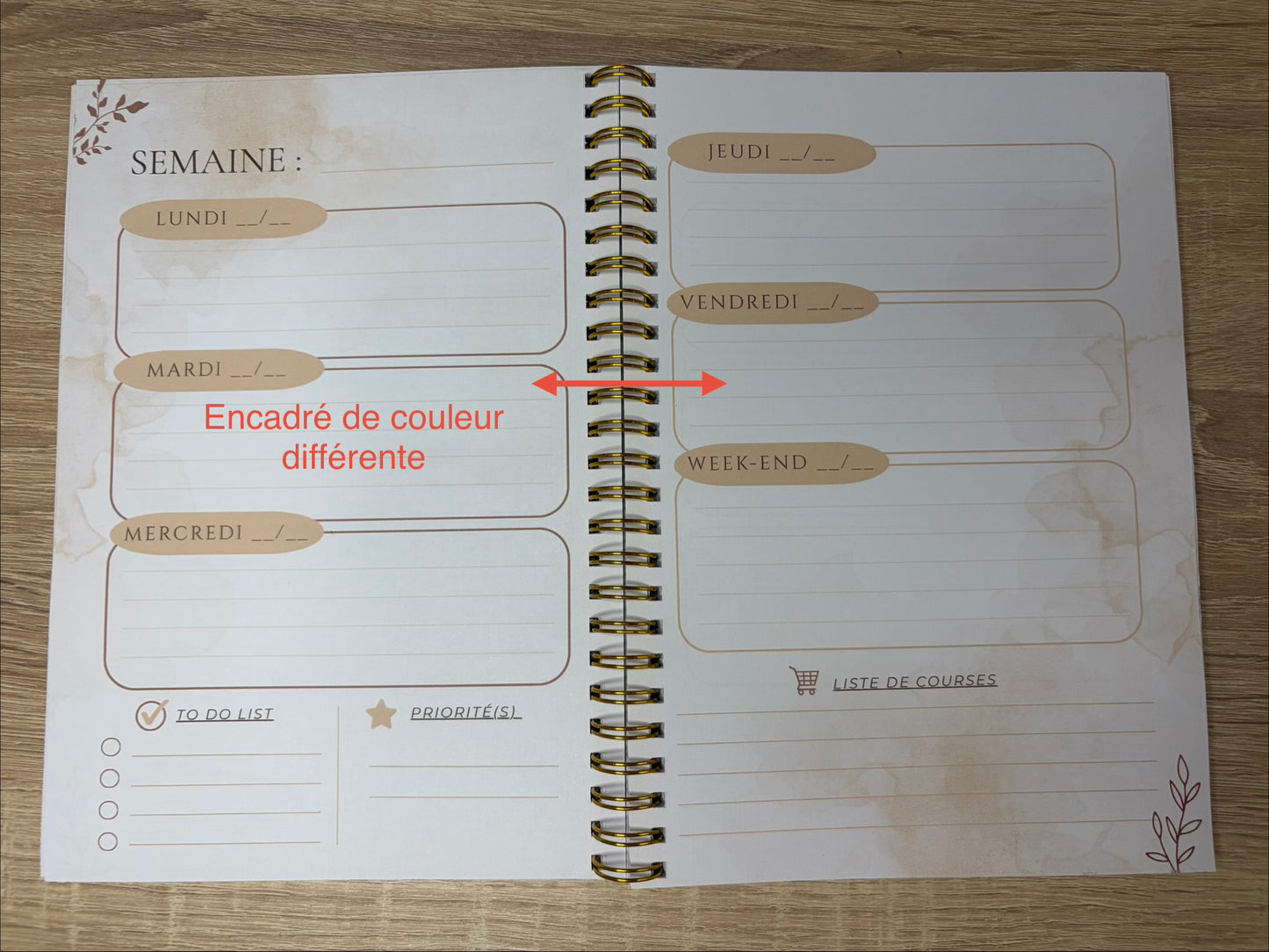 Agenda Familial & Budget | Organisation familiale, budget et projets
