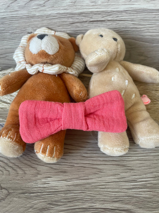 Lot de 3 Barrettes noeuds