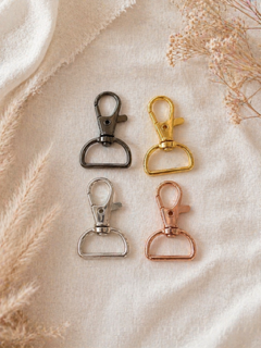 Porte-clé personnalisé en tissu double gaze – Cadeau fait main