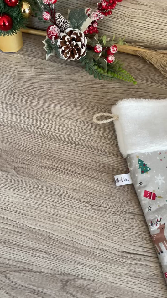 Bottes de Noël - motifs au choix - personnalisé - Chaussettes de Noël