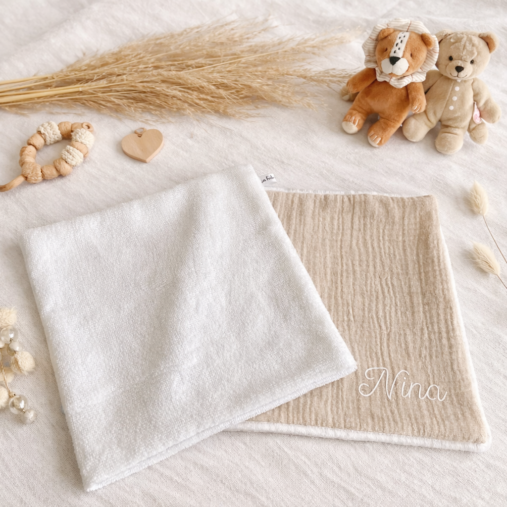 serviette visage lavable